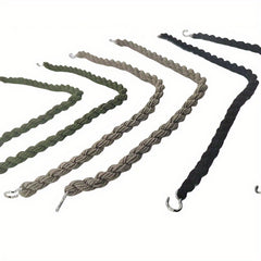 10pcs Elastic Boot Straps With Metal Hooks Camping Tools