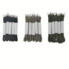 10pcs Elastic Boot Straps With Metal Hooks Camping Tools