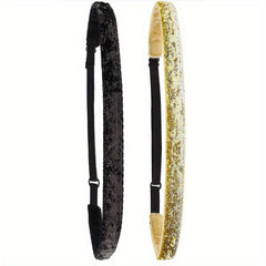 Kids Sequins Sports Hair Band Glitter Elastic Hair Band 1pc