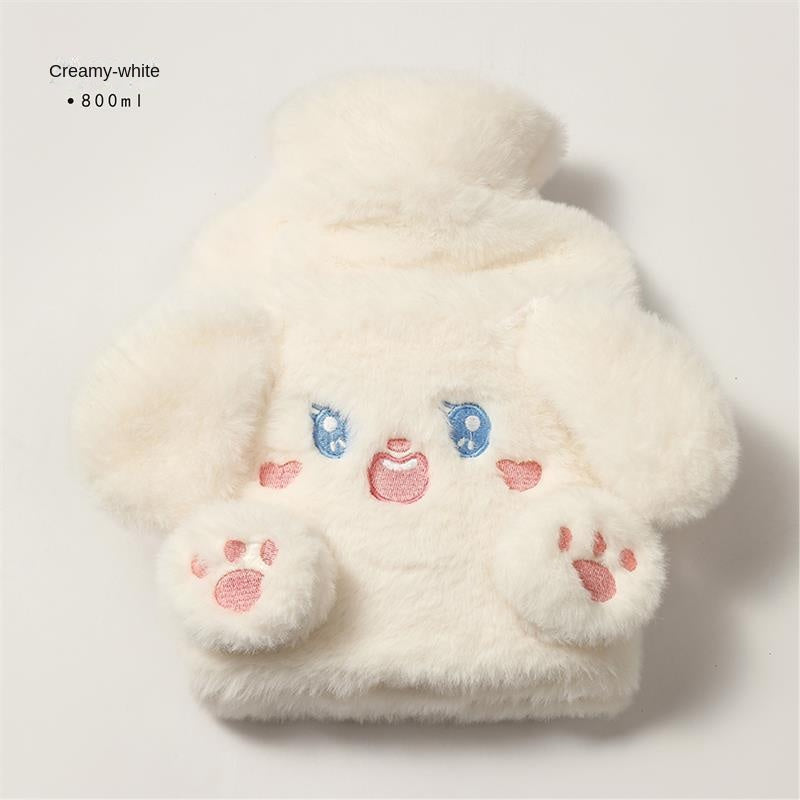 Cartoon Plush Hot Water Bag Winter Hand Warmer