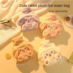 Cartoon Plush Hot Water Bag Winter Hand Warmer
