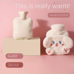 Cartoon Plush Hot Water Bag Winter Hand Warmer