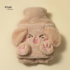 Cartoon Plush Hot Water Bag Winter Hand Warmer