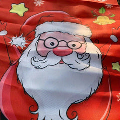 Santa Claus Garden Flag Christmas Yard Decoration Garden Decor Holiday Decor