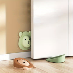Silicone Door Block Windproof Door Plug Anti-collision Gear