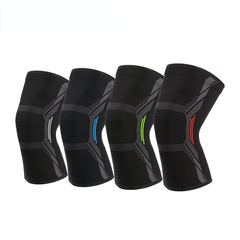 Knitted Nylon Sports Knee Pad for Cycling Running Fitness - Men and Women