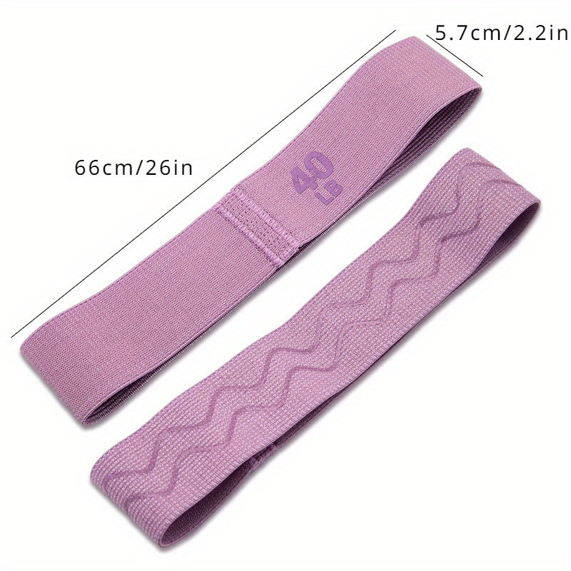 4pcs Non slip Elastic Yoga Resistance Rope for Hip Lifting Strength Training
