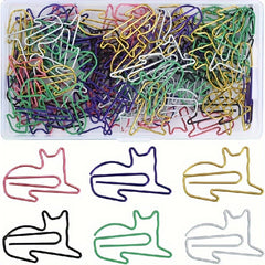 50pcs Cat Paper Clips Funny Bookmarks Scrapbook