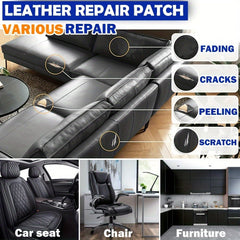 5pcs Leather Repair Patch Sofa Adhesive Backing