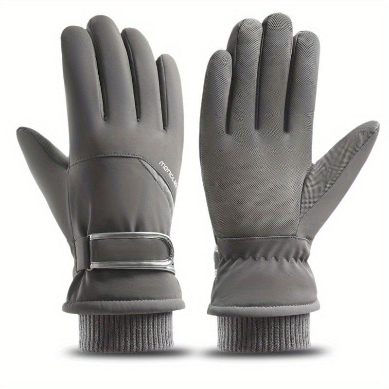 Thickened Winter Skiing Gloves Coldproof Outdoor Mountaineering Skiing Gloves