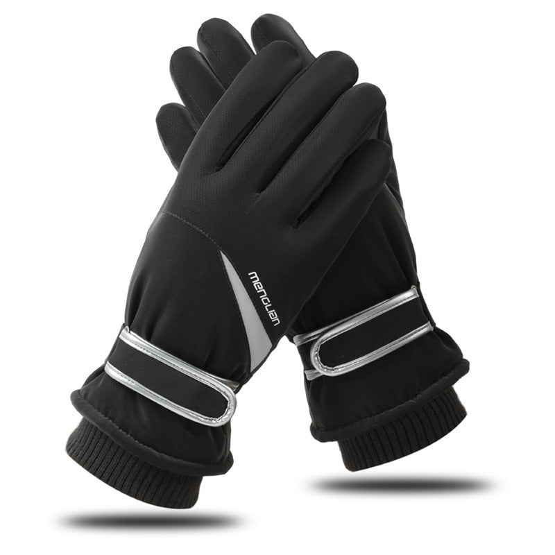 Thickened Winter Skiing Gloves Coldproof Outdoor Mountaineering Skiing Gloves