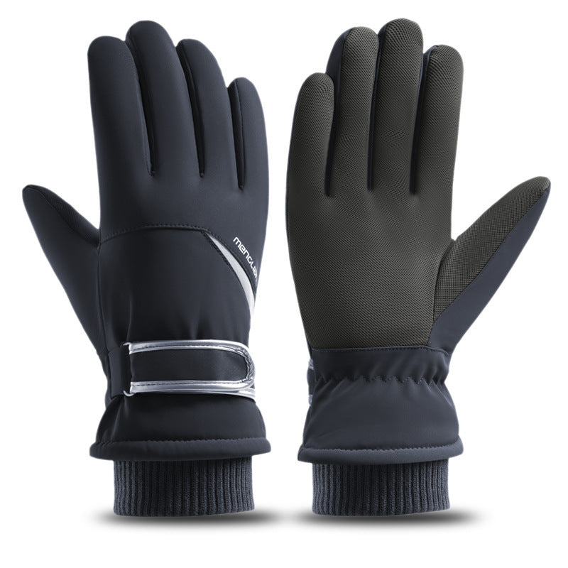 Thickened Winter Skiing Gloves Coldproof Outdoor Mountaineering Skiing Gloves