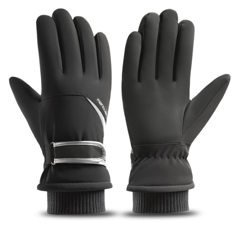 Thickened Winter Skiing Gloves Coldproof Outdoor Mountaineering Skiing Gloves