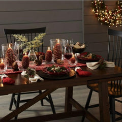 Christmas Pine Cone Candle - Home Scented Candle for Camping & Yoga