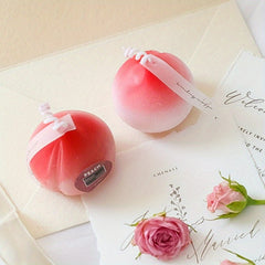 Peach Scented Candle for Women Birthday Gift