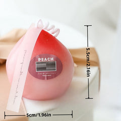 Peach Scented Candle for Women Birthday Gift