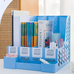 Removable Large Capacity Bookstand File Organizer