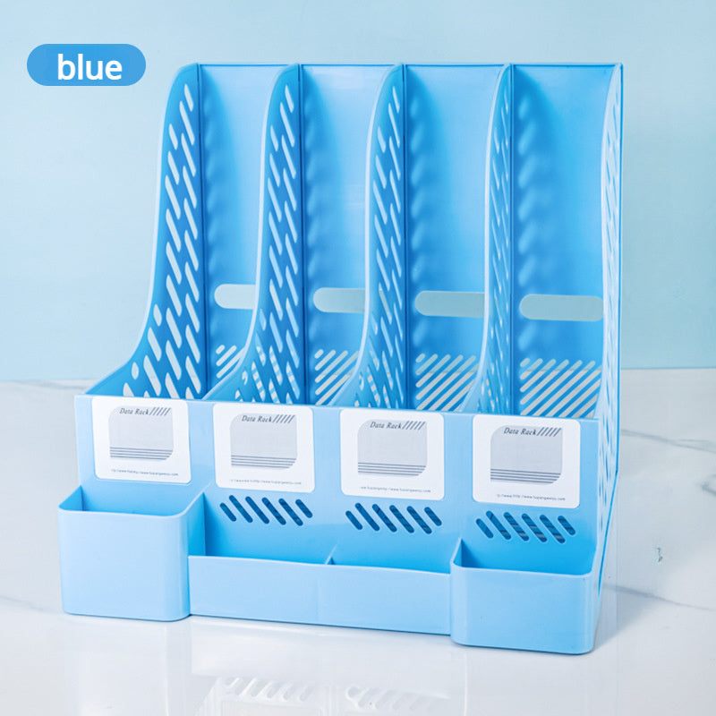 Removable Large Capacity Bookstand File Organizer
