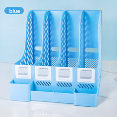 Removable Large Capacity Bookstand File Organizer
