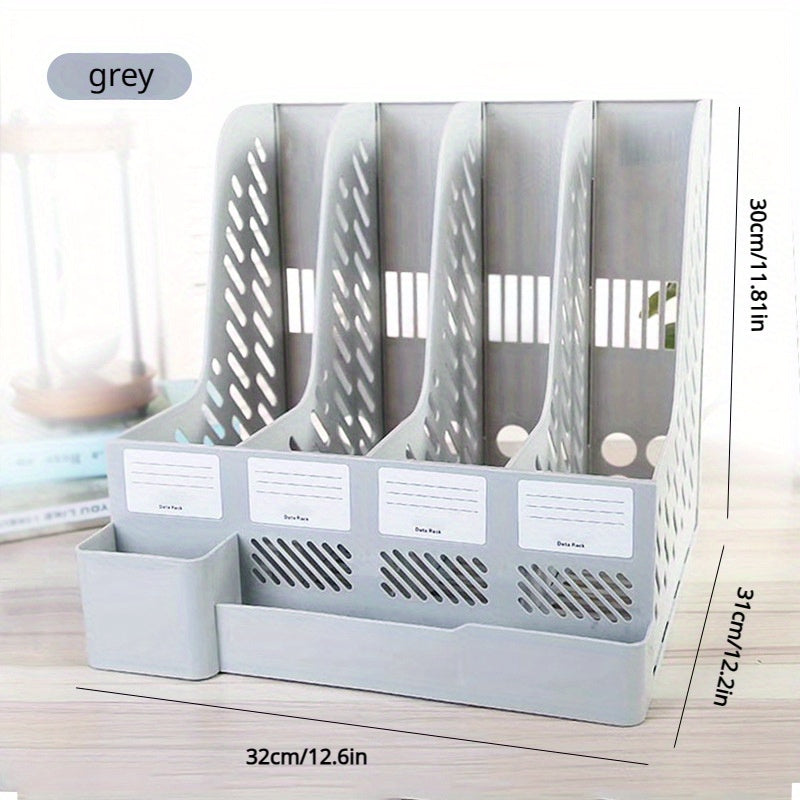 Removable Large Capacity Bookstand File Organizer