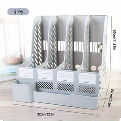 Removable Large Capacity Bookstand File Organizer