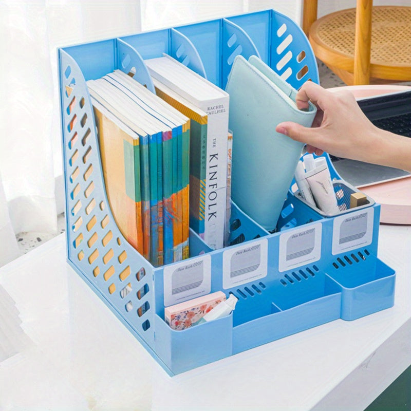 Removable Large Capacity Bookstand File Organizer