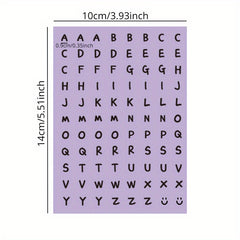 Customizable Number and Letter Label Stickers, Organize with Ease