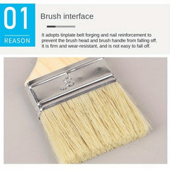4pcs Multifunctional Hair Brush Real Animal Bristle Brush