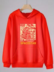 Astronaut Kitty Hoodie Girls Sweatshirt Spring Fall Sports Gift