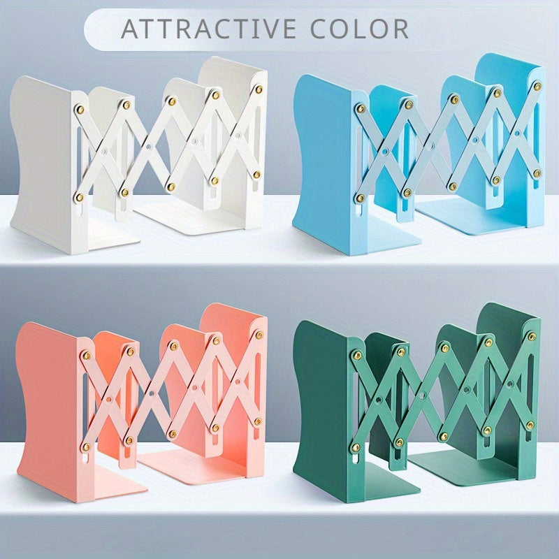 Hot PET Material Retractable Book Stand Universal Book Clip