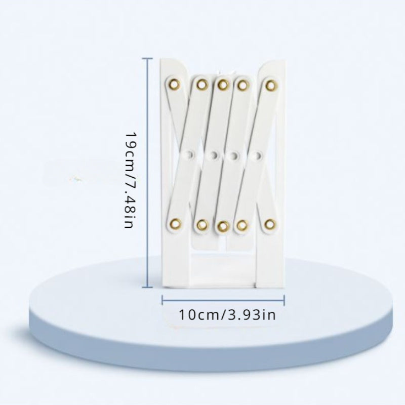 Hot PET Material Retractable Book Stand Universal Book Clip