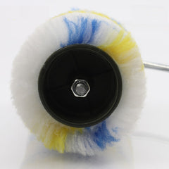 2pcs Latex Paint Roller & Soft Bristle Brush Set