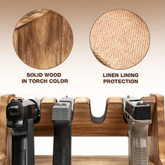 Solid Wood Rack Holder With Drawer