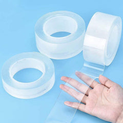Transparent Nano Tape Washable Reusable Double Sided Adhesive Tape