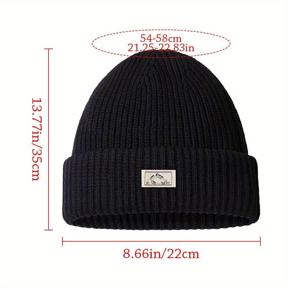 Windproof Beanie Hat and Balaclava Face Mask 2-in-1 Ski Mask