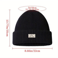 Windproof Beanie Hat and Balaclava Face Mask 2-in-1 Ski Mask