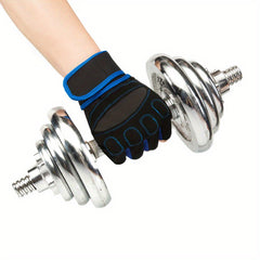 Outdoor Mountaineering Cycling Half Finger Gloves Breathable Fitness Sports Glov