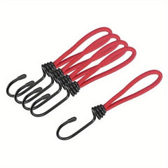 5pcs Elastic Cords With Hook Tarp Straps for Outdoor Camping Tent Canopy