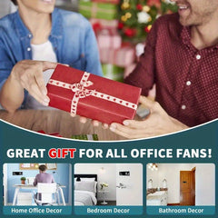 The Office Sign Sticker Self Adhesive 22.86x7.62 cm Acrylic for Home or Business