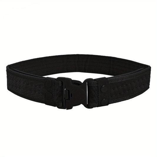 Outdoor Quick Release Belt Wide Student Military Training Belt