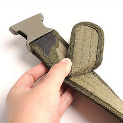 Outdoor Quick Release Belt Wide Student Military Training Belt