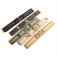 Outdoor Quick Release Belt Wide Student Military Training Belt