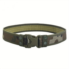 Outdoor Quick Release Belt Wide Student Military Training Belt