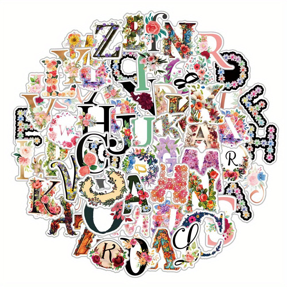 65pcs English Letter Cartoon Stickers DIY Decoration Christmas Stationery