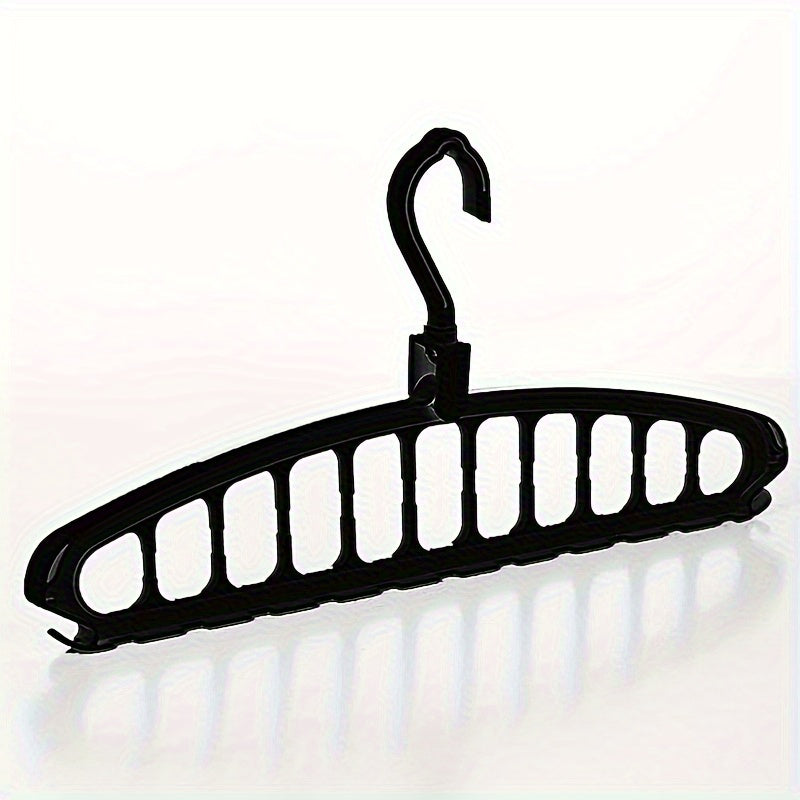 Plastic Clothes Hanger Adjustable Clothes Rack Space Saving Organization