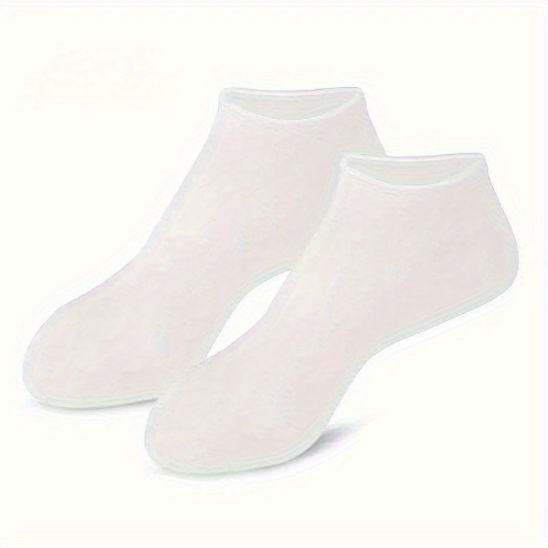 Men's Silicone Gel Moisturizing Socks Anti Slip High Elastic Foot Care