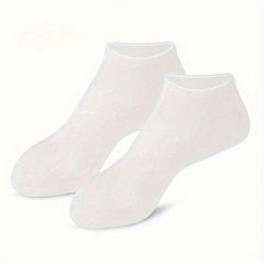 Men's Silicone Gel Moisturizing Socks Anti Slip High Elastic Foot Care
