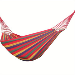 Thick Canvas Hammock Outdoor Camping Swing Double Hammock