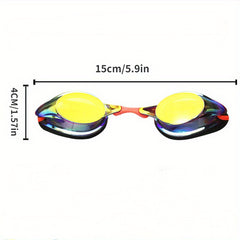 Leak Proof Small Frame Swim Goggles Anti Fog UV Protection