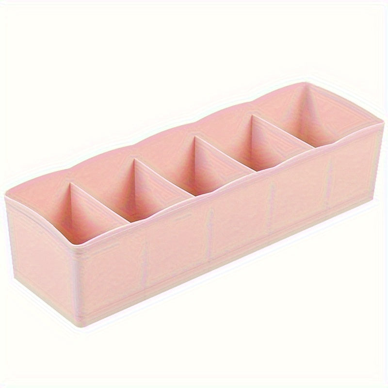 6 Grids Storage Case Drawer Organizer Box For Belts Ties Bras Briefs Socks